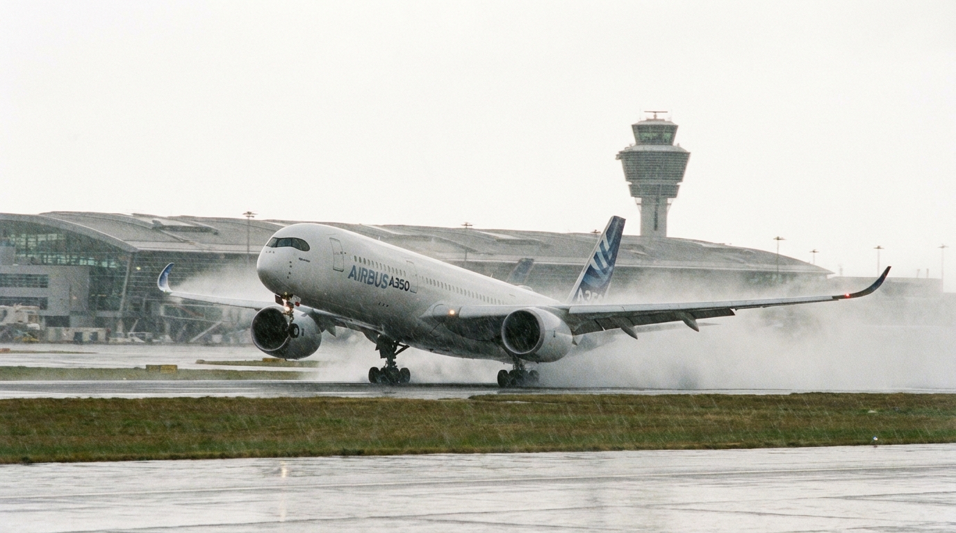 Can A Plane Take Off In The Rain?