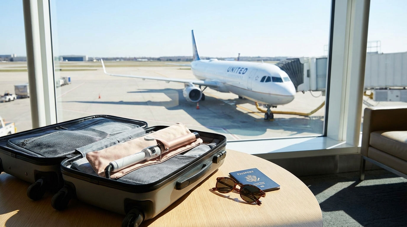 Can You Bring a Curling Wand on a Plane?