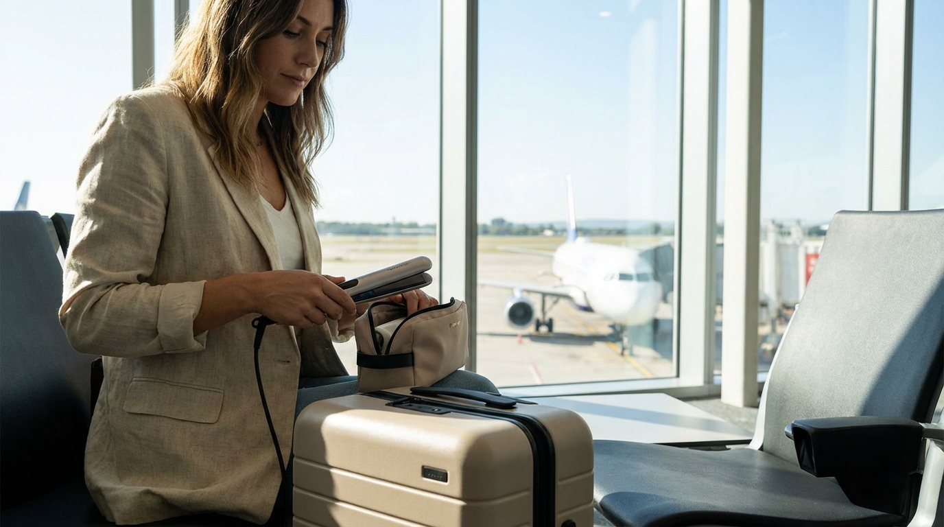 Can You Bring a Hair Straightener on a Plane?