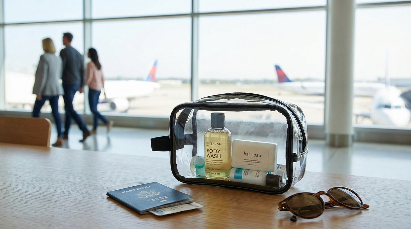 Can You Bring Body Wash on a Plane?